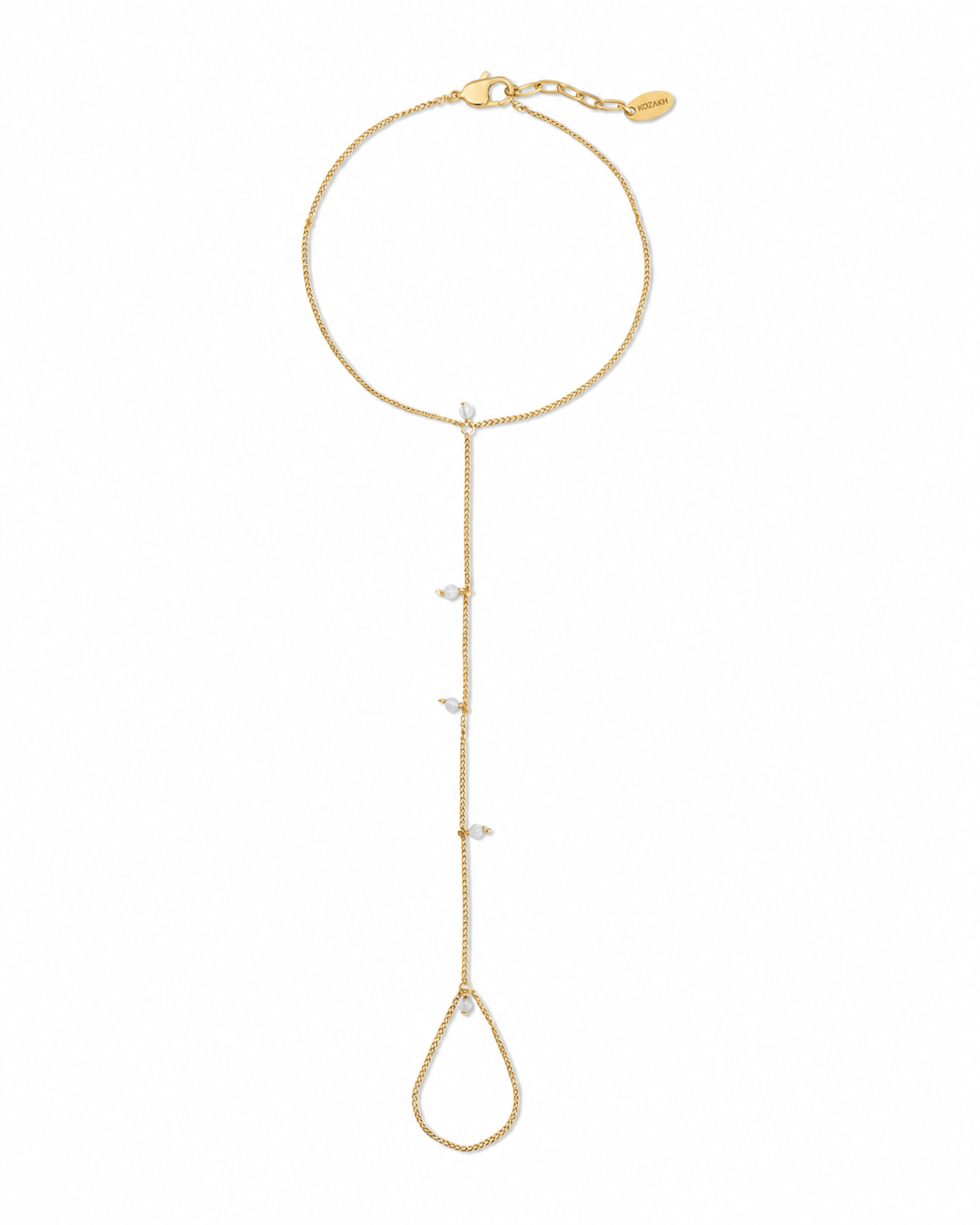 Moonstone Handchain