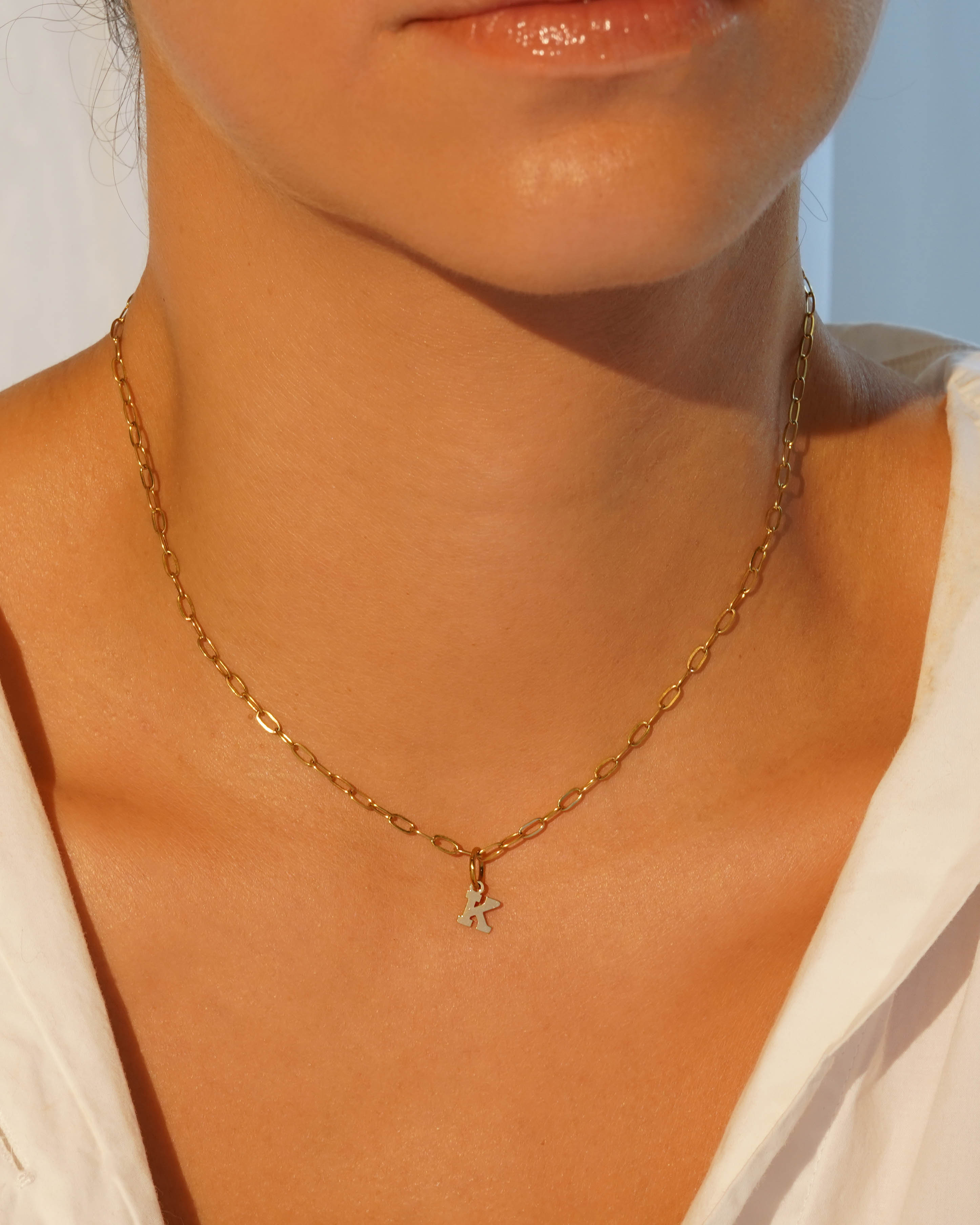 One Love Letter K Charm