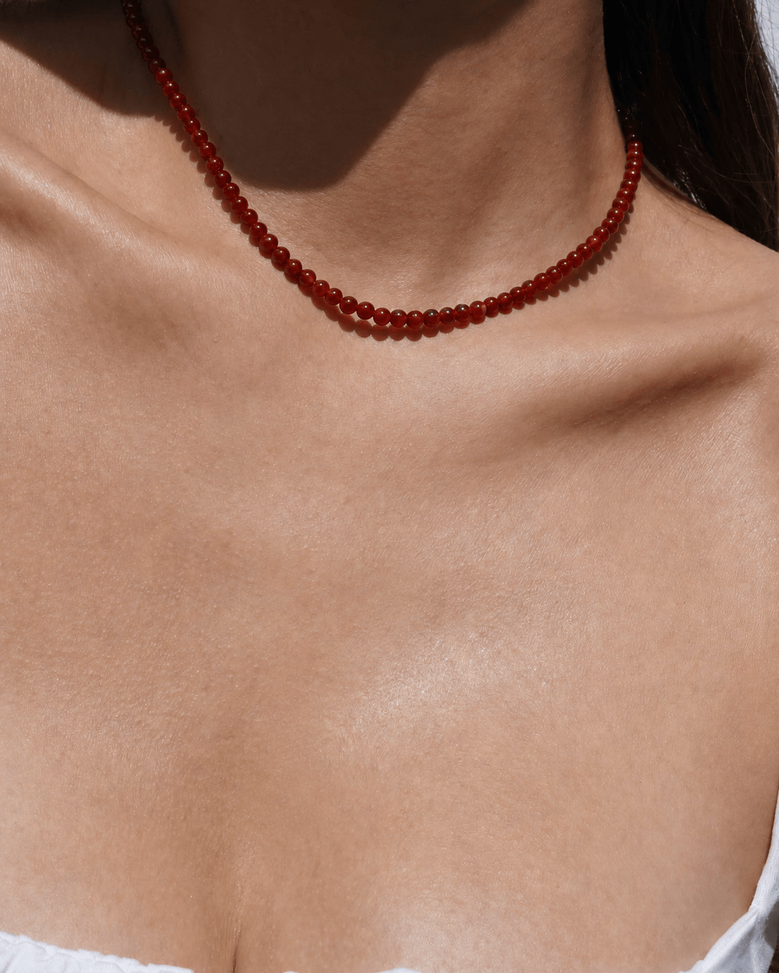 Red Beads Necklace