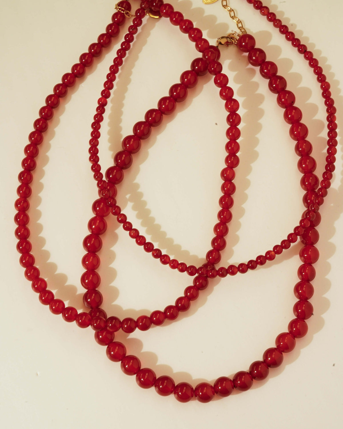 Red Beads Necklace