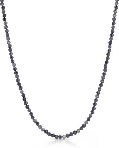 Sapphire 3mm Necklace