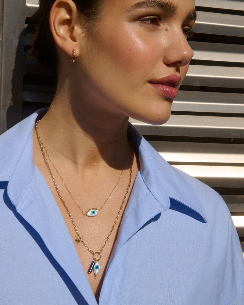 Thin Small Hoop Earrings photo 4