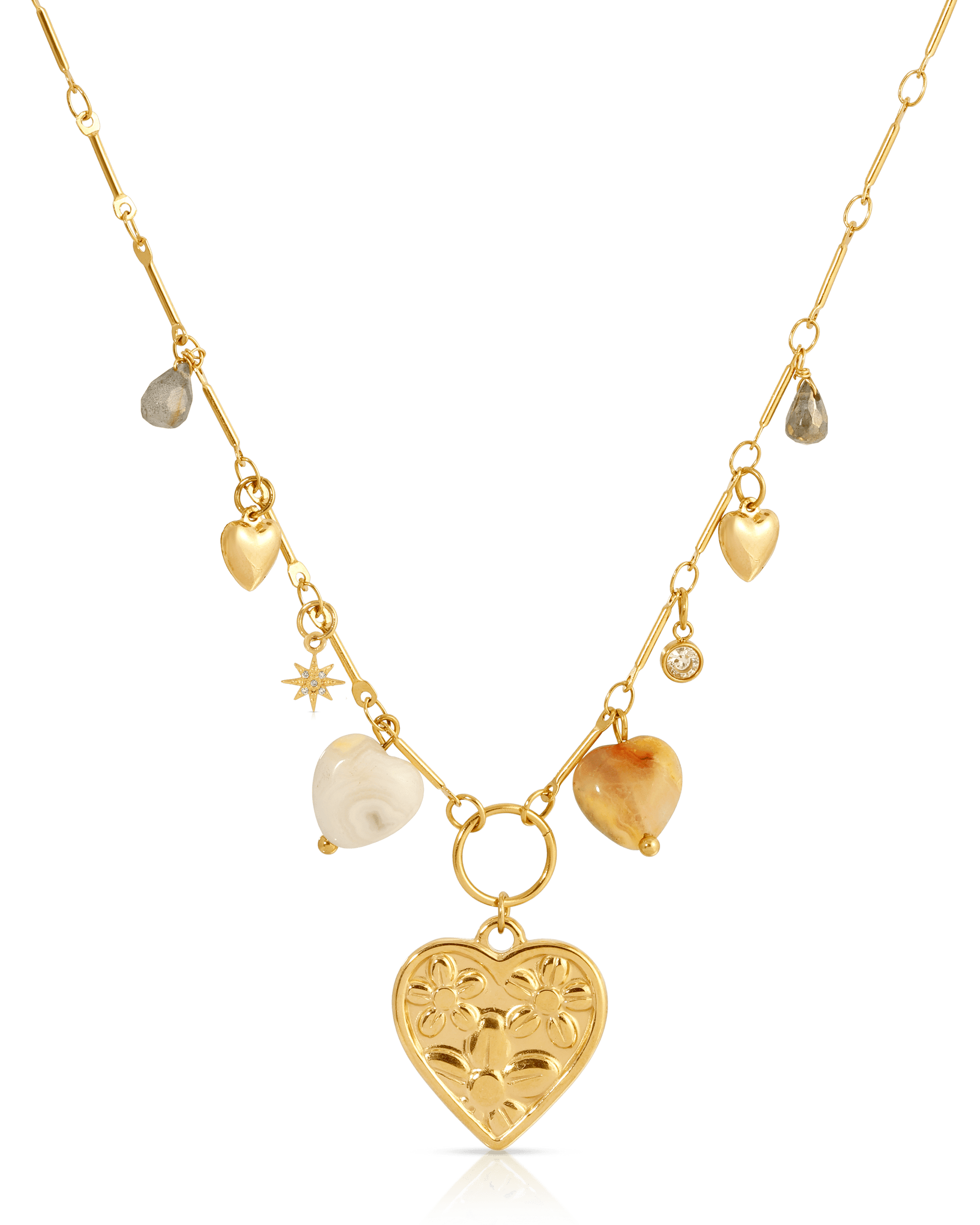 LUXURY COLLECTION LOVE CHARMS NECKLACE