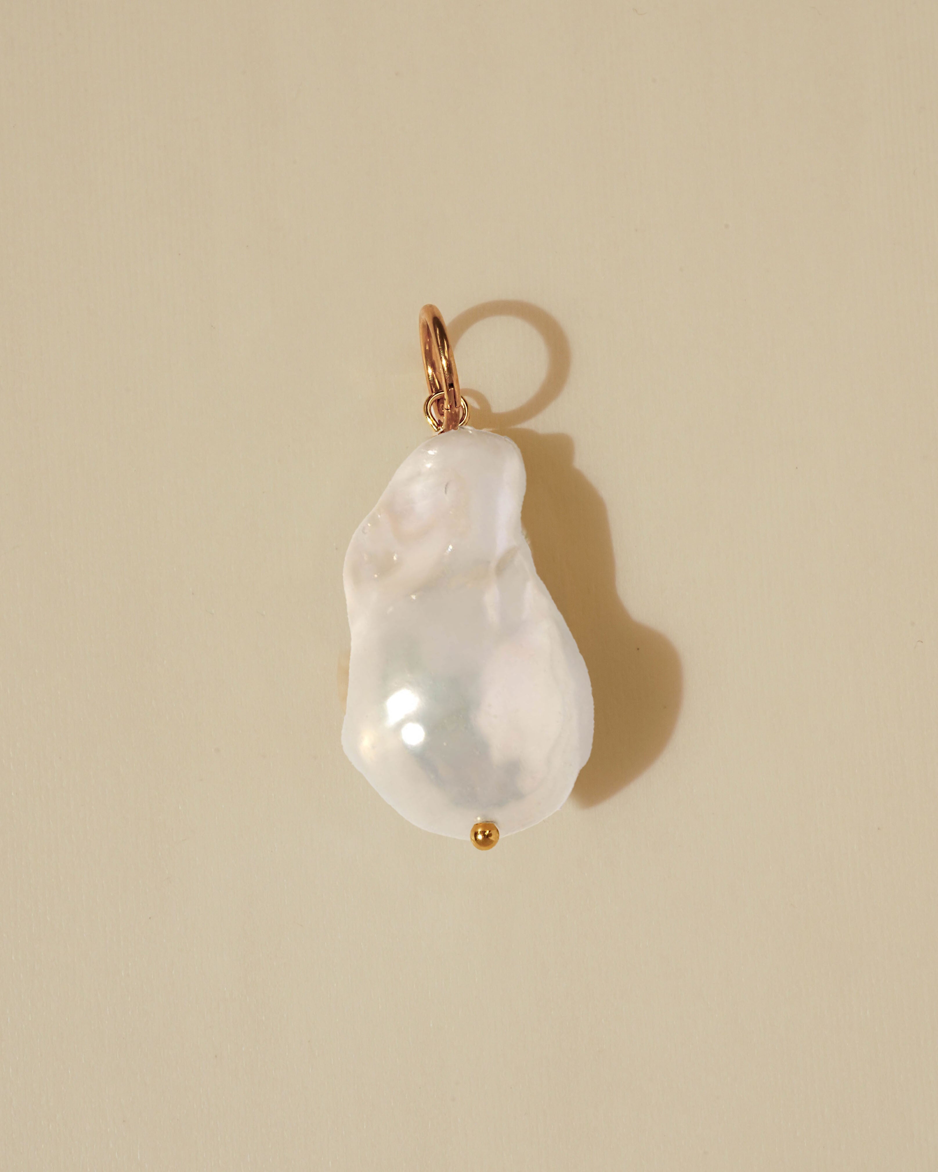 Vegan Baroque Pearl Charm