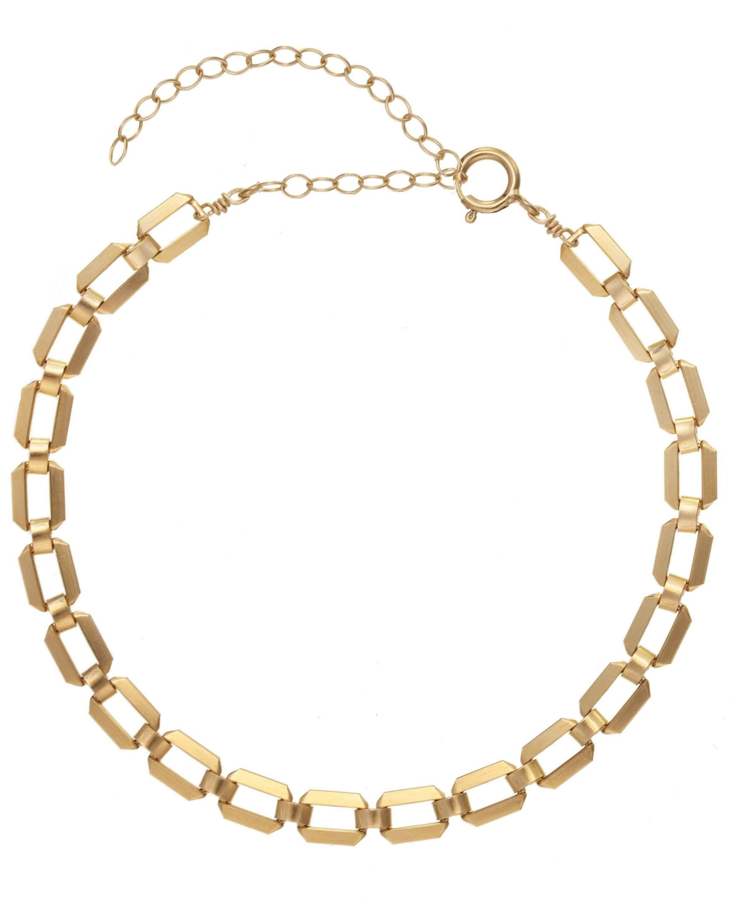 Carti Bracelet by KOZAKH. A 6 to 7 inch adjustable length chain bracelet, crafted in 14K Gold Filled.