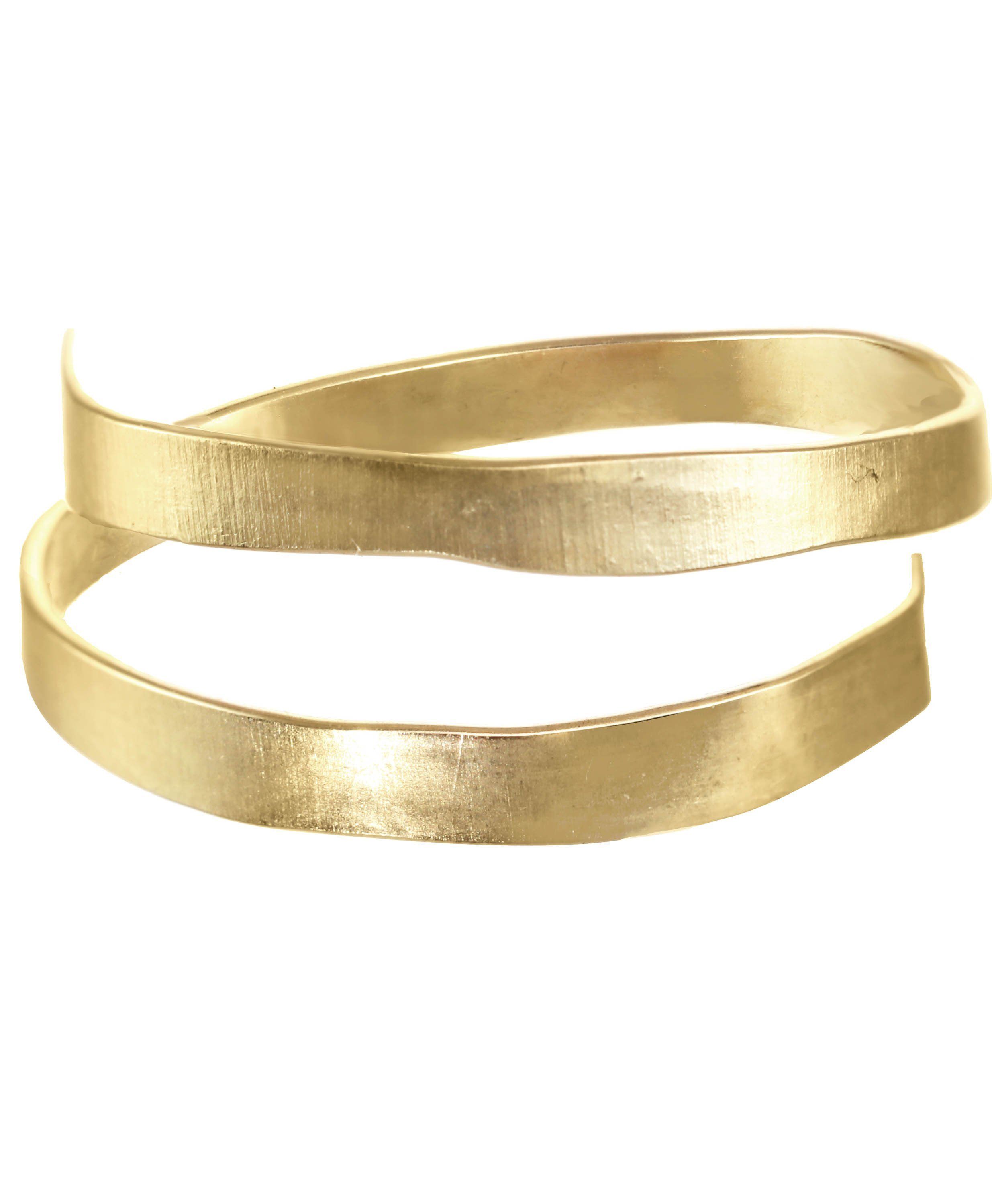 Evelyn Ring by KOZAKH. A spiral style ring, crafted in 14K Gold Filled.