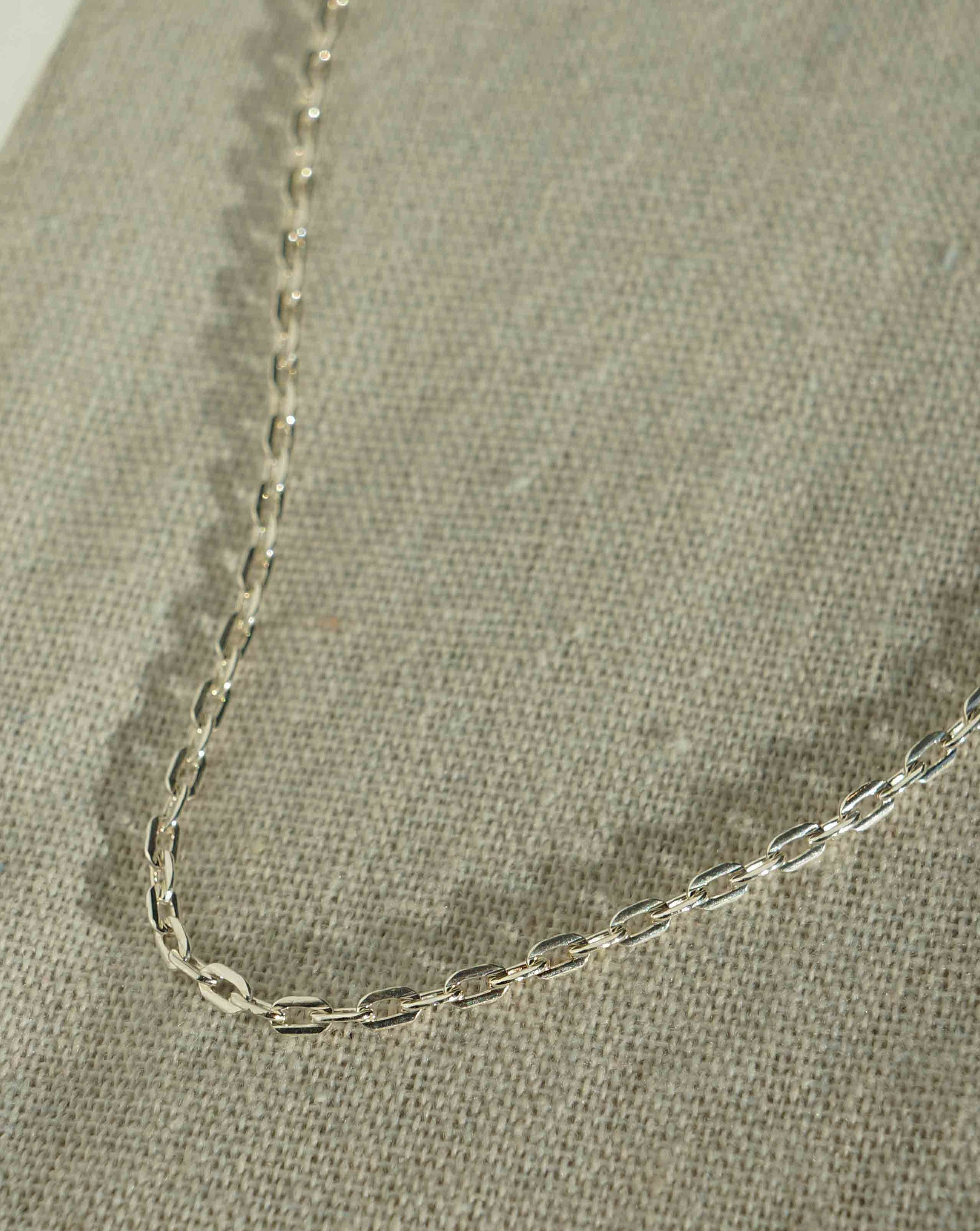 Garla Necklace by KOZAKH. A 14 to 16 inch adjustable length necklace in Sterling Silver.