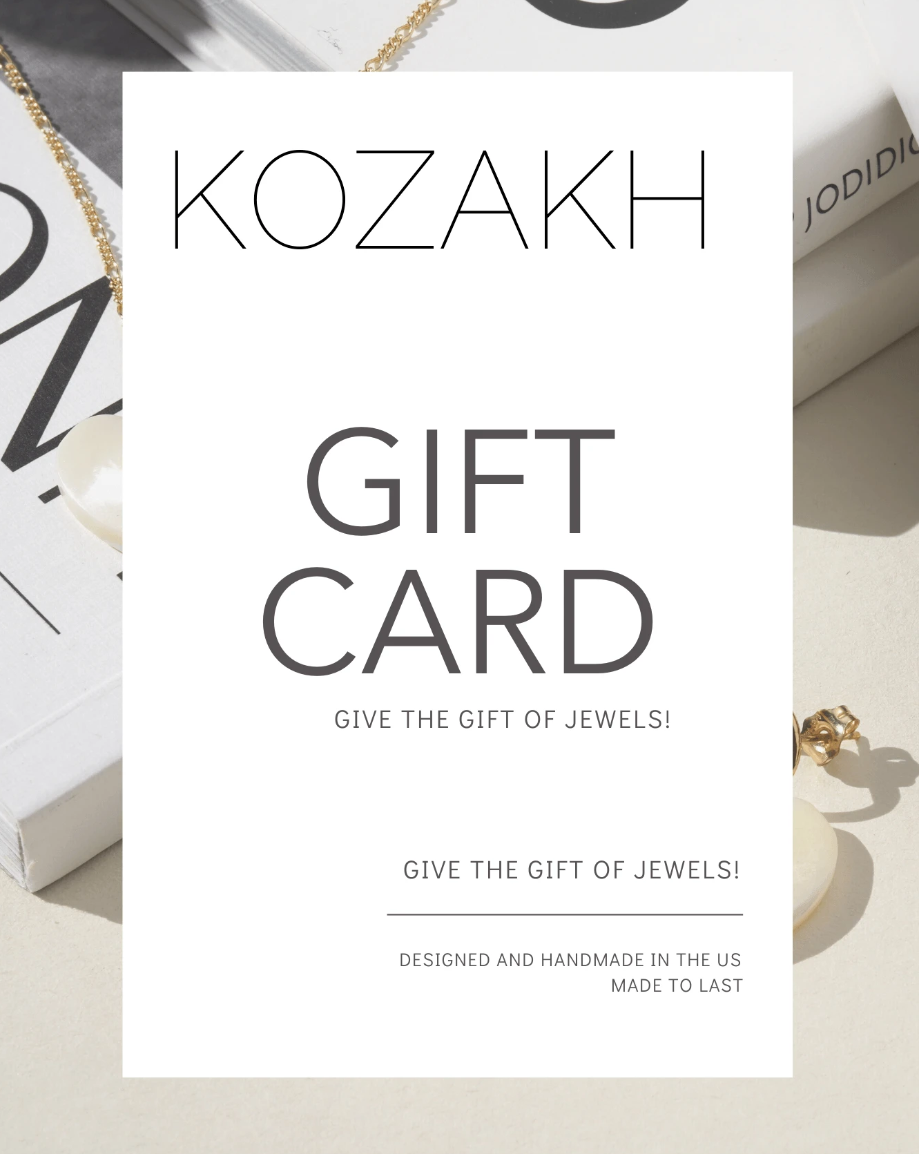 KOZAKH e-Gift Card