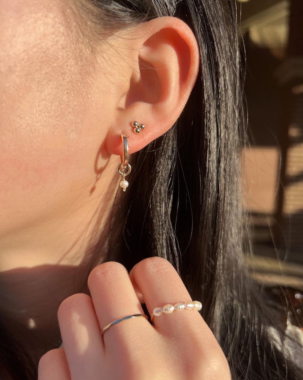 One Love Birthstone Earrings