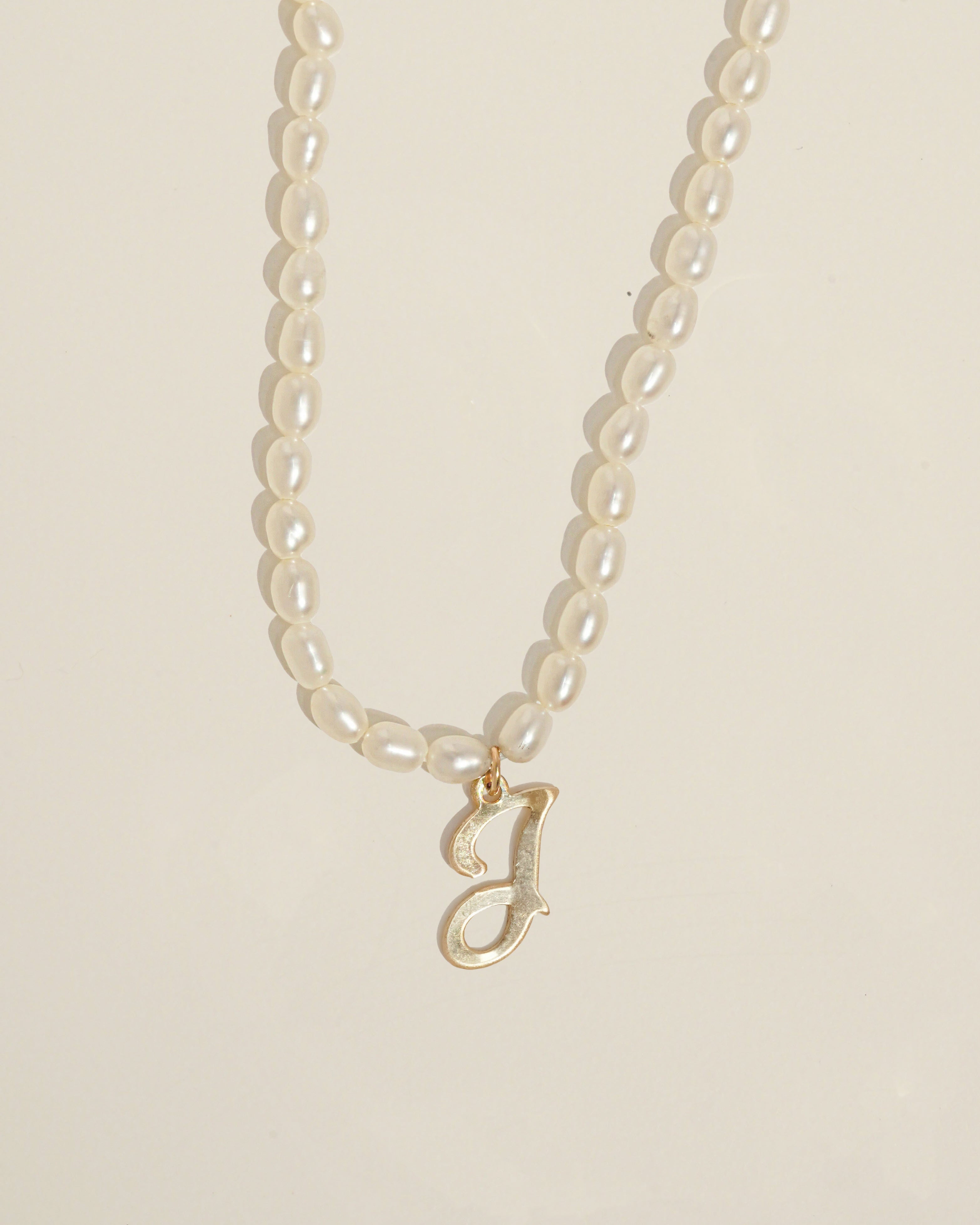 Quincy Initial Necklace