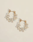 BLACK AND BLOOM RAMONA EARRINGS - RED