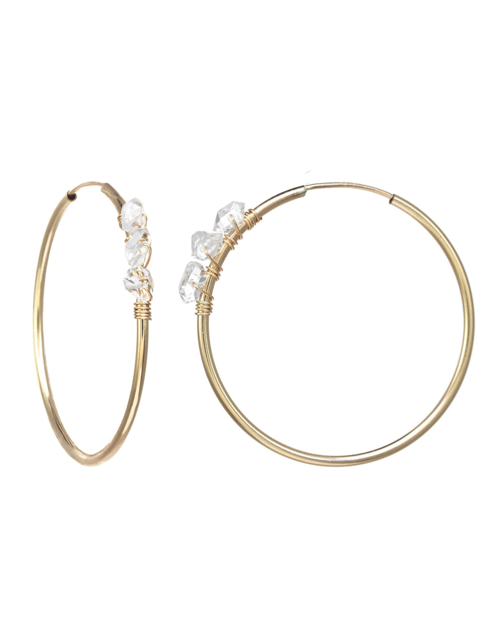 #Selena Herkimer Hoop Earrings